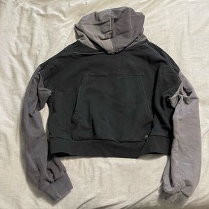 Buffbunny color block hoodie